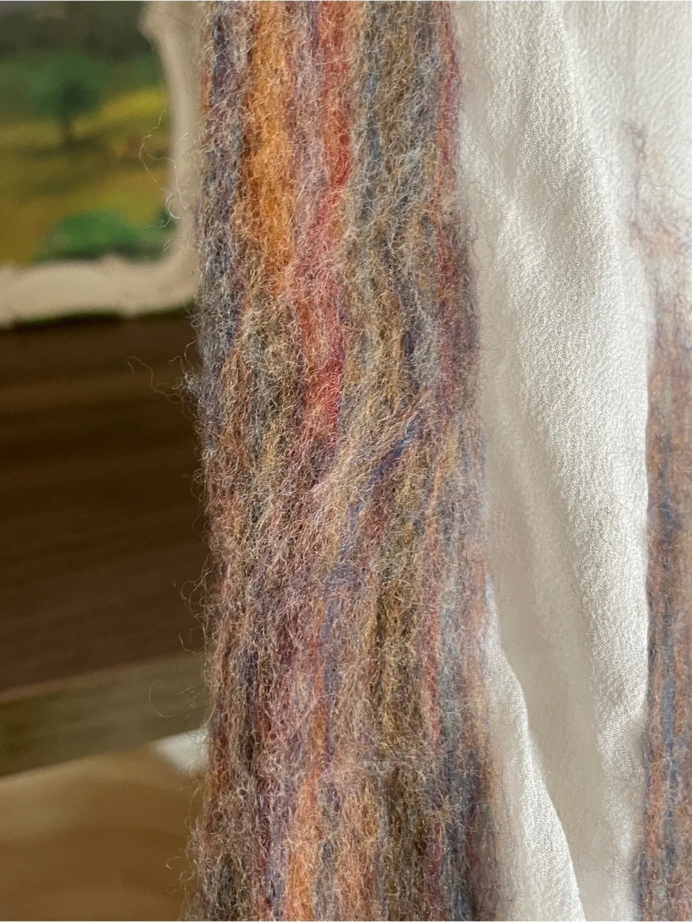 Women's Scarf Sheer & Sweater Materials